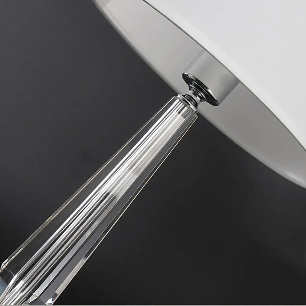 Modern Crystal Table Lamp Living Room Bedroom Bedside Table Remote Control Desk Lamp Room Decoration LED Light Fixture