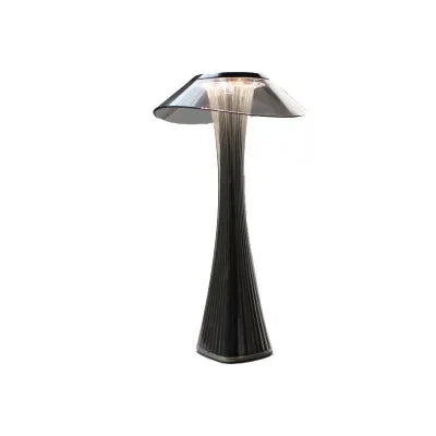 LED Table Lamp USB Charging Dimmable Protection Eyes Smart Touch Switch Bedside Lamps Transparent Crystal Creative Table Light