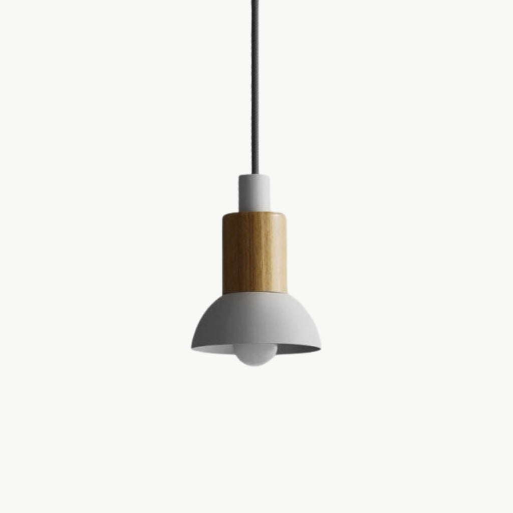 Suspension design en bois et métal de différentes formes Window