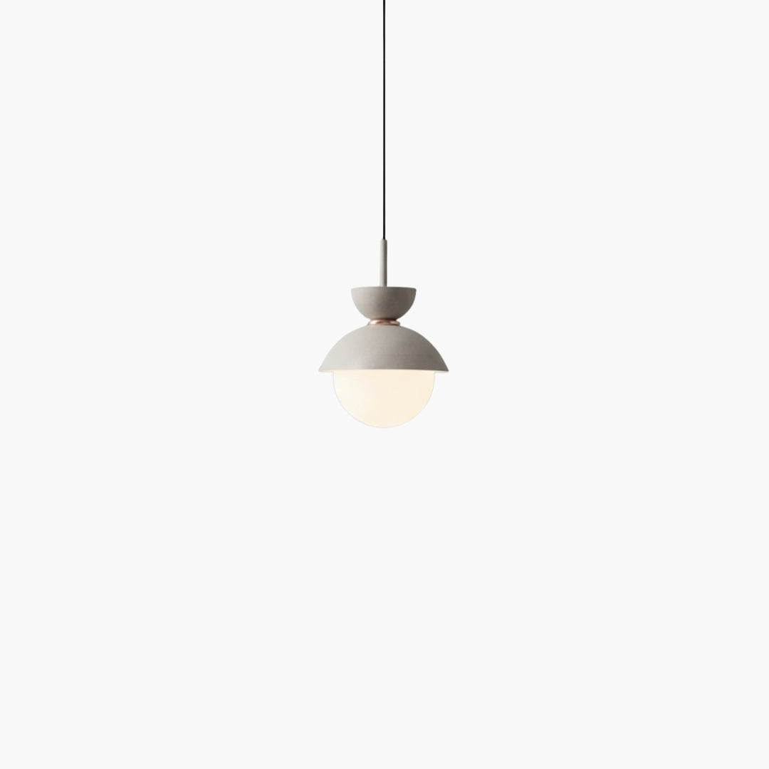 Suspension nordique en verre boule – Design moderne et élégant