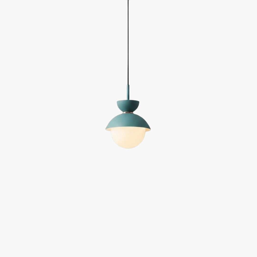 Suspension nordique en verre boule – Design moderne et élégant