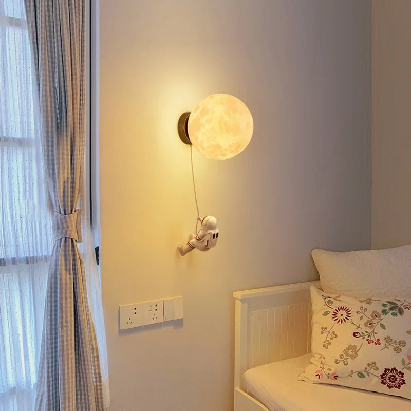 Lampe De Chevet Murale Astronaute