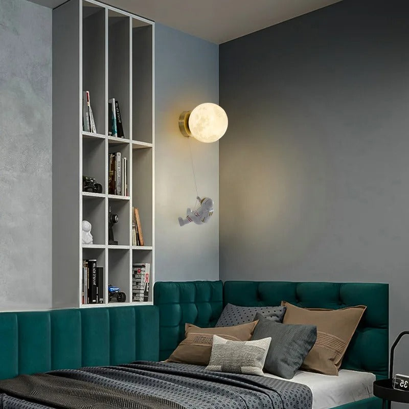 Lampe De Chevet Murale Astronaute