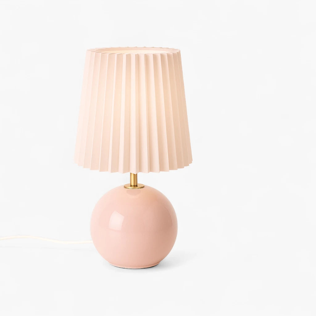 Lampe De Chevet Ceramique Rose