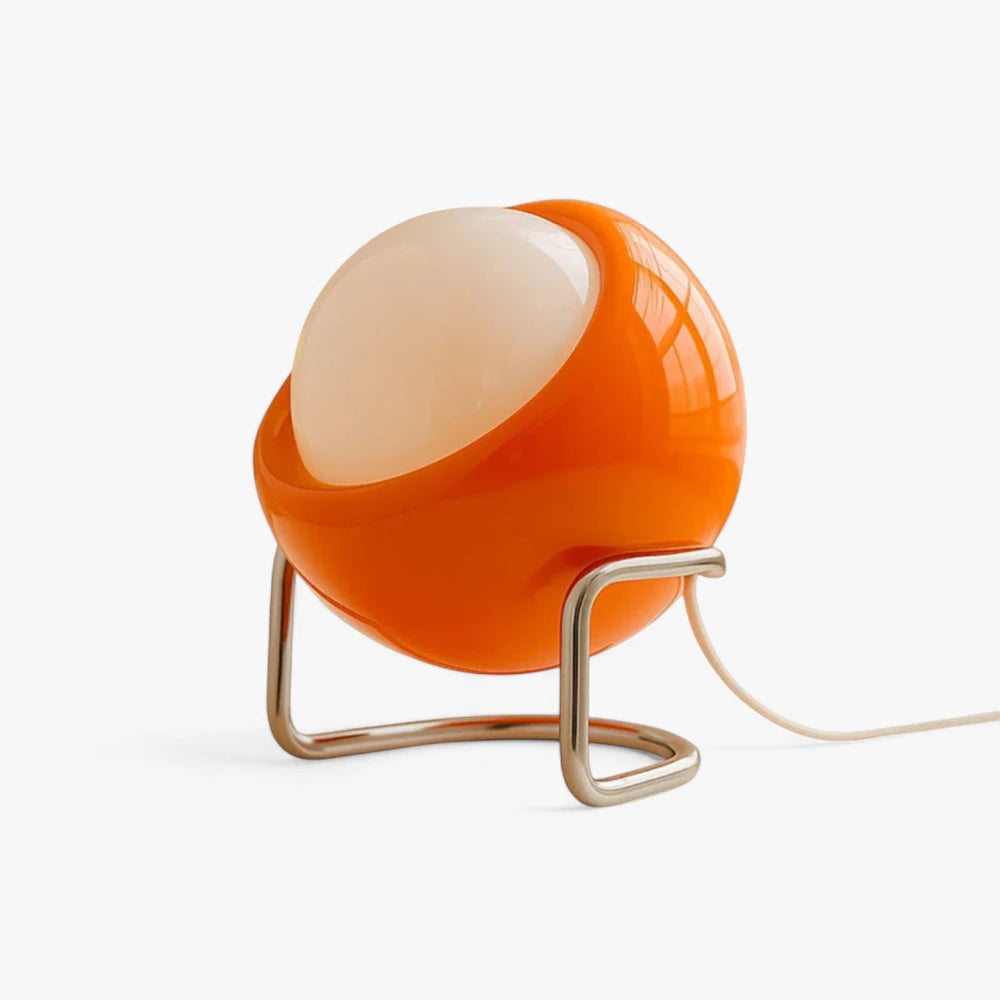 Lampe De Chevet Boule En Verre