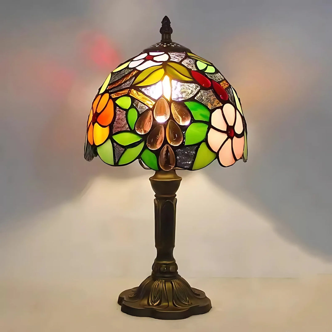Lampe De Chevet Tiffany Florale