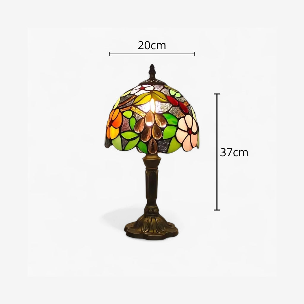 Lampe De Chevet Tiffany Florale